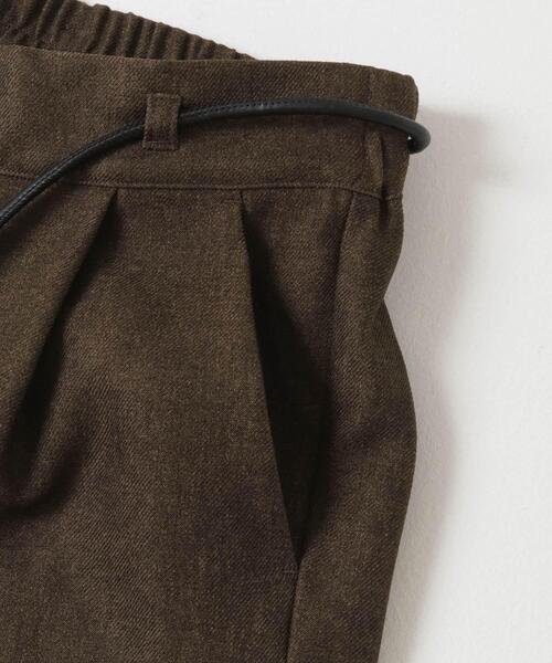 ITEMS URBANRESEARCH（アイテムズ アーバンリサーチ）の「ベルト付きパンツ（その他パンツ・レディース・カーキ/チャコールグレー/ブラウン・FREE）」の19枚目の写真