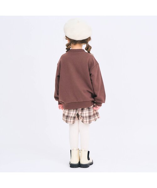 apres les cours（アプレレクール）の「【リンク・セットアップ可】スカラップショートパンツ（その他パンツ・キッズ・グレー/ブラック/ベージュ・80/90/100/110/120/130/140）」の8枚目の写真