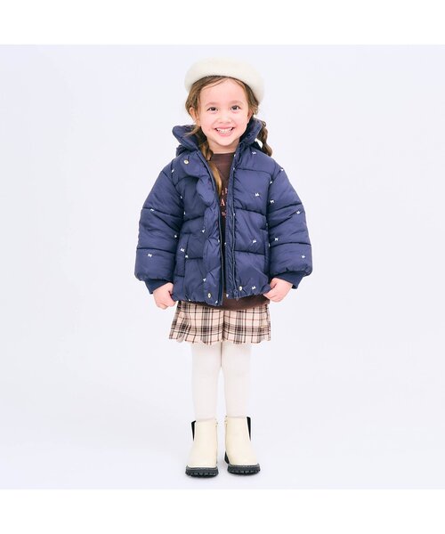 apres les cours（アプレレクール）の「【リンク・セットアップ可】スカラップショートパンツ（その他パンツ・キッズ・グレー/ブラック/ベージュ・80/90/100/110/120/130/140）」の9枚目の写真