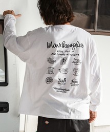 【WEB・直営店限定】MARK GONZALES ARTWORK COLLECTION(マーク ゴンザレス)バックプリントロングTシャツ/4type/4colors