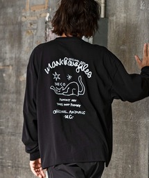 【WEB・直営店限定】MARK GONZALES ARTWORK COLLECTION(マーク ゴンザレス)バックプリントロングTシャツ/4type/4colors