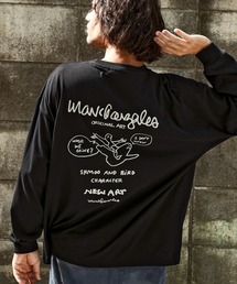 【WEB・直営店限定】MARK GONZALES ARTWORK COLLECTION(マーク ゴンザレス)バックプリントロングTシャツ/4type/4colors