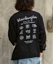 【WEB・直営店限定】MARK GONZALES ARTWORK COLLECTION(マーク ゴンザレス)バックプリントロングTシャツ/4type/4colors