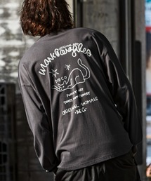 【WEB・直営店限定】MARK GONZALES ARTWORK COLLECTION(マーク ゴンザレス)バックプリントロングTシャツ/4type/4colors