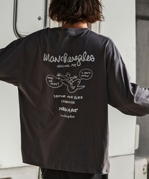 Mark Gonzales（マーク・ゴンザレス）の「【WEB・直営店限定】MARK GONZALES ARTWORK COLLECTION(マーク ゴンザレス)バックプリントロングTシャツ/4type/4colors（Tシャツ/カットソー）」