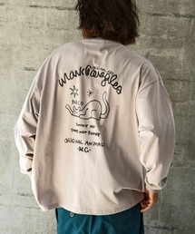 【WEB・直営店限定】MARK GONZALES ARTWORK COLLECTION(マーク ゴンザレス)バックプリントロングTシャツ/4type/4colors