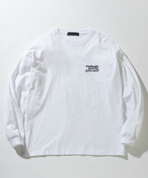 Mark Gonzales(マーク・ゴンザレス)の「【WEB・直営店限定】MARK GONZALES ARTWORK COLLECTION(マーク ゴンザレス)バックプリントロングTシャツ/4type/4colors(Tシャツ/カットソー・メンズ・ホワイト系2/ブラック系1/ホワイト系4/ベージュ系2/グレー系1/ブラック系3/ホワイト系1/ベージュ系3/ベージュ系1/ブラック系4/ブラック系2/ホワイト系3/ベージュ系4/グレー系4/グレー系3/グレー系2・XL/L/M)」の22枚目の写真