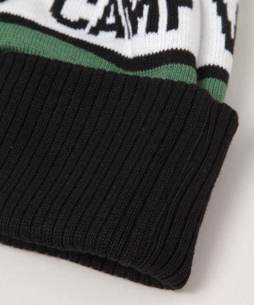 POLeR(ポーラー)の「【POLeR/ポーラー】ロゴニット帽/ビーニー(ニットキャップ/ビーニー・メンズ・ダークグレー/ブラック/ライトブルー・FREE)」の7枚目の写真