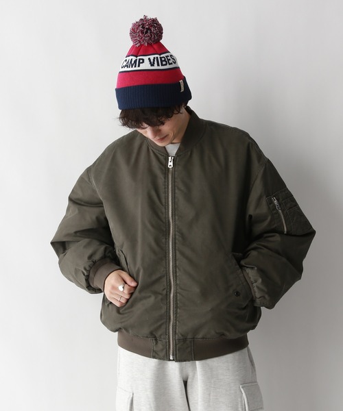 POLeR(ポーラー)の「【POLeR/ポーラー】ロゴニット帽/ビーニー(ニットキャップ/ビーニー・メンズ・ダークグレー/ブラック/ライトブルー・FREE)」の14枚目の写真