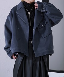 2WAYシルバーバックルブルゾン