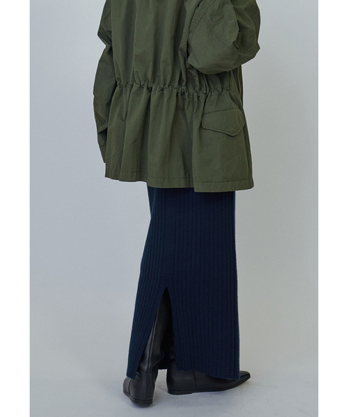 【セール】ウールカシミヤワイドリブスカート（スカート）｜1er Arrondissement（プルミエアロンディスモン）