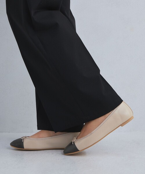 green label relaxing(グリーンレーベルリラクシング)の「ラウンド バレエシューズ / フラットシューズ(バレエシューズ・レディース・シルバー/その他1/ブラック・24.5cm/24cm/23.5cm/22.5cm/25cm/23cm)」の9枚目の写真