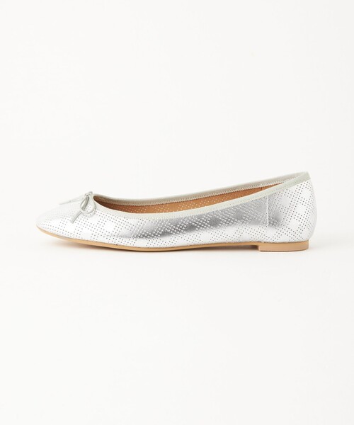 green label relaxing(グリーンレーベルリラクシング)の「ラウンド バレエシューズ / フラットシューズ(バレエシューズ・レディース・シルバー/その他1/ブラック・24.5cm/24cm/23.5cm/22.5cm/25cm/23cm)」の10枚目の写真