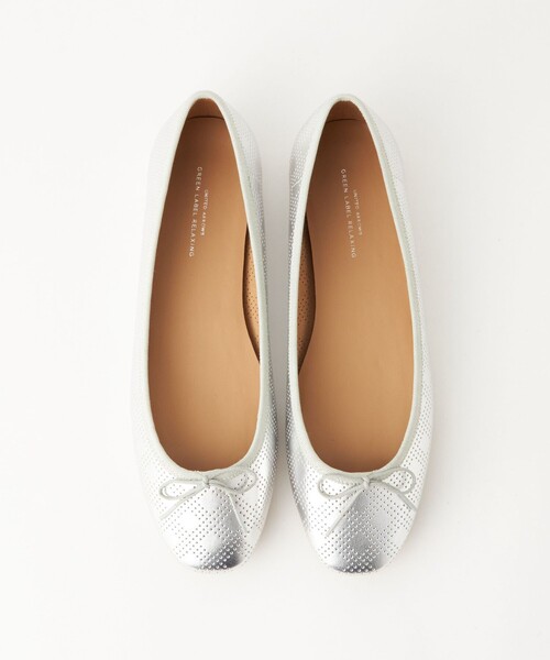 green label relaxing(グリーンレーベルリラクシング)の「ラウンド バレエシューズ / フラットシューズ(バレエシューズ・レディース・シルバー/その他1/ブラック・24.5cm/24cm/23.5cm/22.5cm/25cm/23cm)」の12枚目の写真