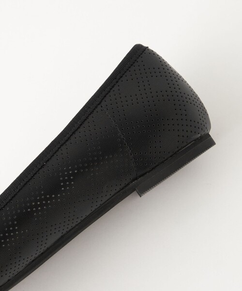 green label relaxing(グリーンレーベルリラクシング)の「ラウンド バレエシューズ / フラットシューズ(バレエシューズ・レディース・シルバー/その他1/ブラック・24.5cm/24cm/23.5cm/22.5cm/25cm/23cm)」の22枚目の写真