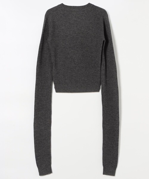 Firsthand（ファーストハンド）の「The Garment/ザ ガーメント Como Sleeve Knit / 20957 / Vネックニット（ニット/セーター・レディース・グレー/ブラック・6）」の3枚目の写真