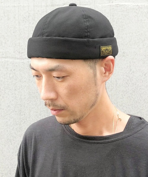 Basiquenti】Black Tag Fisherman Cap（ブラックタグフィッシャーマン
