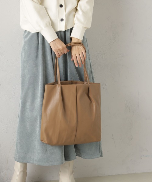 FOUND GOOD(ファウンドグッド)の「アラエルゴウヒトート(トートバッグ・レディース・ベージュ/グリーン系2/ブラック/グレー系2/アイボリー/イエロー系2・FREE)」の11枚目の写真