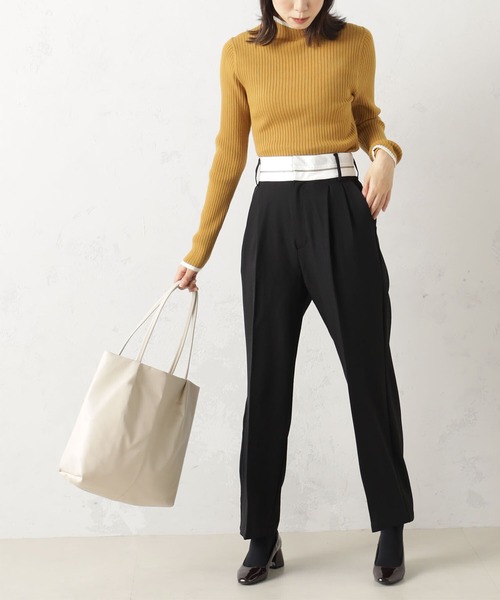 FOUND GOOD(ファウンドグッド)の「アラエルゴウヒトート(トートバッグ・レディース・ベージュ/グリーン系2/ブラック/グレー系2/アイボリー/イエロー系2・FREE)」の13枚目の写真