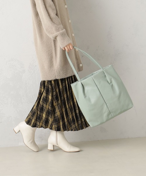 FOUND GOOD(ファウンドグッド)の「アラエルゴウヒトート(トートバッグ・レディース・ベージュ/グリーン系2/ブラック/グレー系2/アイボリー/イエロー系2・FREE)」の16枚目の写真