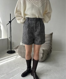 I_am | tweed half pants / ツイードハーフパンツ(その他パンツ)