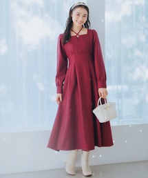 ⭐️【TID】赤ワンピース3079 レッド系 レディースのワンピース | 三越