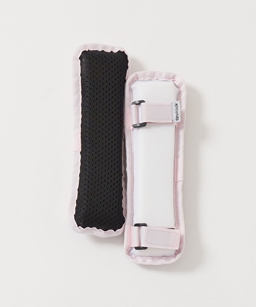 devirock（デビロック）の「肩にやさしい 洗濯機で洗える ふかふか ランドセル用 ショルダーパッド（ランドセル・キッズ・ライトグレー/ピンク/ブルー系/チャコール・ONE SIZE）」の4枚目の写真