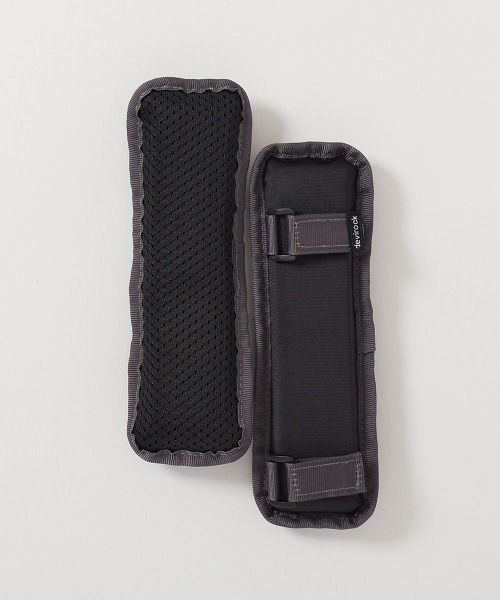 devirock（デビロック）の「肩にやさしい 洗濯機で洗える ふかふか ランドセル用 ショルダーパッド（ランドセル・キッズ・ライトグレー/ピンク/ブルー系/チャコール・ONE SIZE）」の3枚目の写真