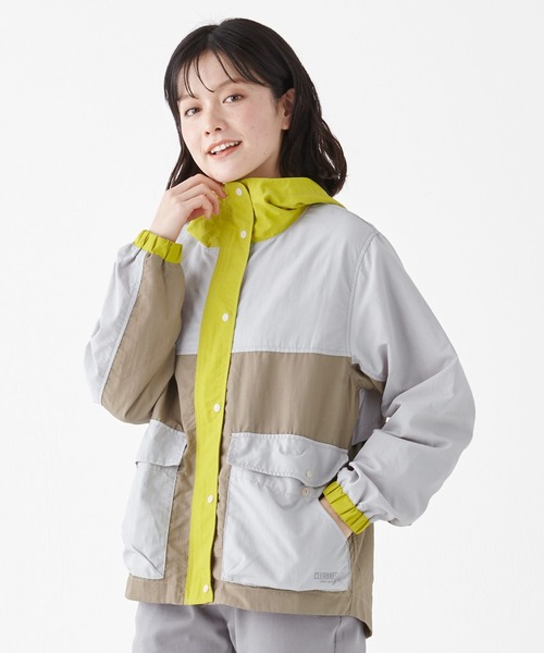 KRIFF MAYER Lady's Collection（クリフメイヤーレディースコレクション）の「クリーネスマウンテンパーカー（マウンテンパーカー・レディース・グレイッシュベージュ/ブラック/ブルー/その他5/イエロー/カラフル/ライトグレー・LARGE/MEDIUM）」の2枚目の写真