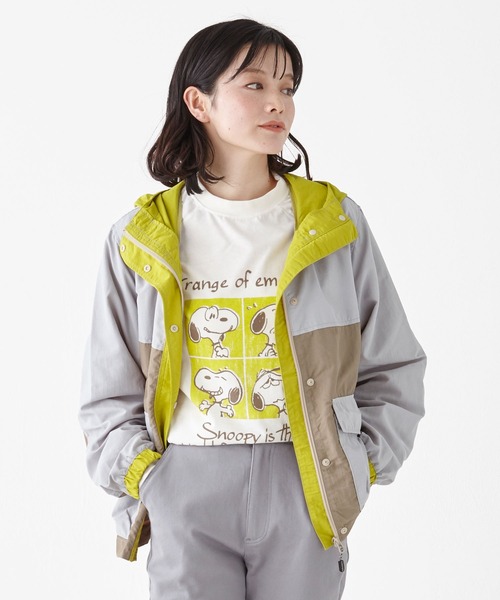 KRIFF MAYER Lady's Collection（クリフメイヤーレディースコレクション）の「クリーネスマウンテンパーカー（マウンテンパーカー・レディース・グレイッシュベージュ/ブラック/ブルー/その他5/イエロー/カラフル/ライトグレー・LARGE/MEDIUM）」の10枚目の写真