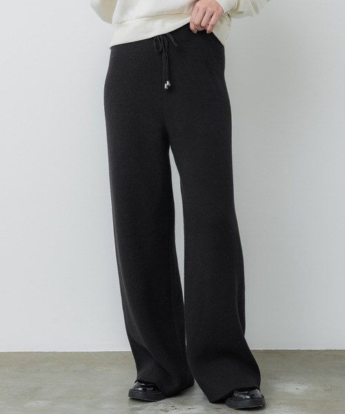 裏シャギーニットパンツ（その他パンツ）｜coca（coca）（コカ）の