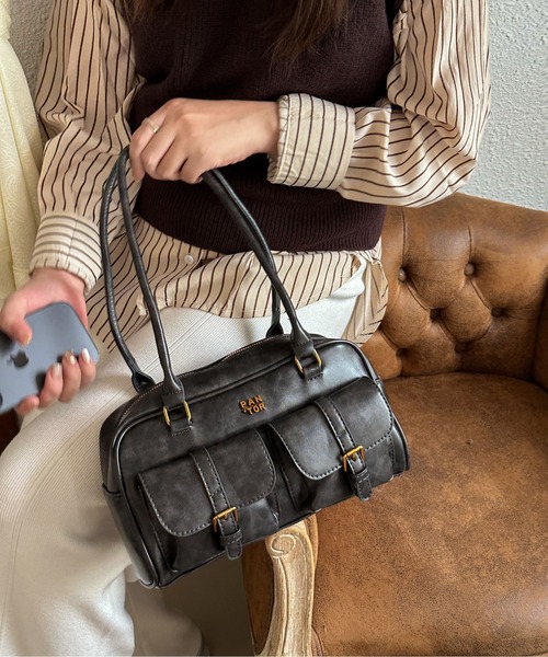 セール】Y2K レトロ バックルデザインBAG / 500mlペットボトル