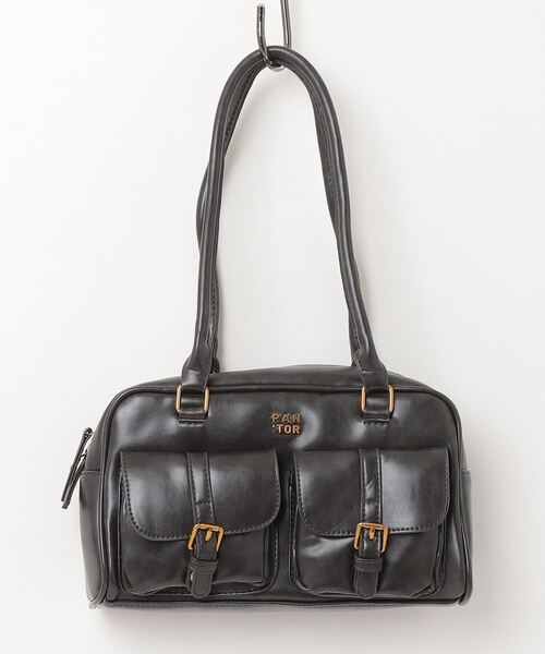 FREE STYLISTS(フリー スタイリスト)の「Y2K レトロ バックルデザインBAG / 500mlペットボトル収納可能(ショルダーバッグ・レディース・ブラウン/ダークブラウン/ブラック・FREE)」の8枚目の写真