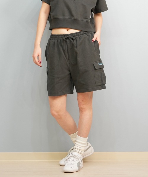 DISCUS ATHLETIC（ディスカス　アスレチック）の「DISCUS ATHLETIC/ディスカスアスレチック カーゴショートパンツ 5287-5971（カーゴパンツ・レディース・オートミール/スミクロ/ライトブルー・M/L）」の6枚目の写真