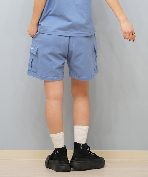 DISCUS ATHLETIC（ディスカス　アスレチック）の「DISCUS ATHLETIC/ディスカスアスレチック カーゴショートパンツ 5287-5971（カーゴパンツ・レディース・オートミール/スミクロ/ライトブルー・M/L）」の19枚目の写真