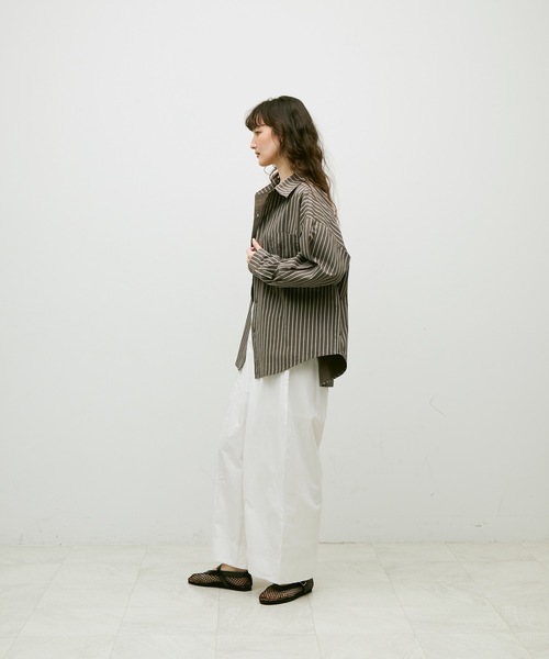 セール】Long sleeve striped shirt / ロングスリーブストライプ