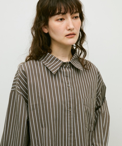 bless u シャツ ブレスユー　BU STRIPE S/S ストライプ bless u シャツ ブレスユー BU STRIPE S/S ストライプ - メルカリ