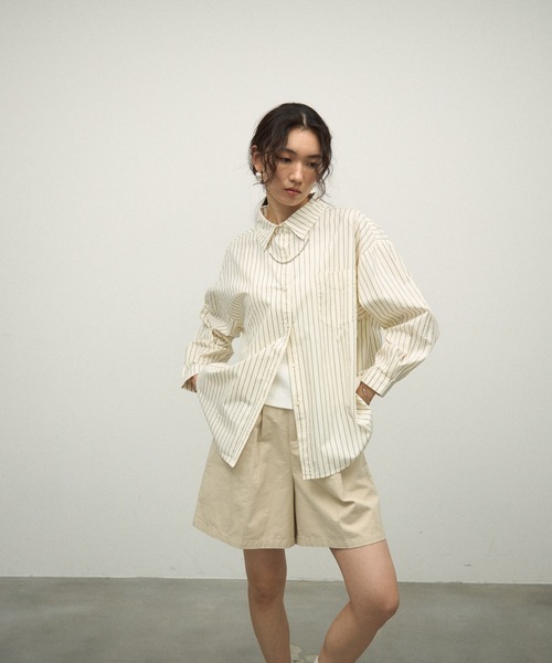 完売品！新品未使用品⭐︎LILYSILK シルク長袖シャツ クリームイエロー 必見！上質シルクのベストセラー｜人気のシャツ＆快眠パジャマ