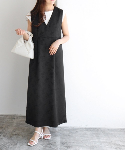 Pierrot（ピエロ）の「選べるIラインジャンパースカート（ジャンパースカート・レディース・ブラック系その他/ブラック/ネイビー系/ベージュ系・PM/L/M）」の16枚目の写真