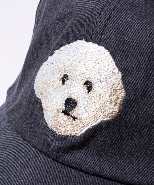 GLOSTER（グロスター）の「【GLOSTER/グロスター】WASHED DOG embroidery CAP キャップ 刺繍（キャップ・メンズ・ブラック系その他/ベージュ系その他/グリーン系その他/ブルー系その他/ブラック系その他2/ベージュ系その他2/グリーン系その他2/ブルー系その他2・FREE）」の22枚目の写真