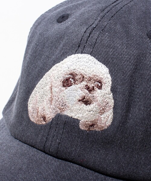 GLOSTER（グロスター）の「【GLOSTER/グロスター】WASHED DOG embroidery CAP キャップ 刺繍（キャップ・メンズ・ブラック系その他/ベージュ系その他/グリーン系その他/ブルー系その他/ブラック系その他2/ベージュ系その他2/グリーン系その他2/ブルー系その他2・FREE）」の21枚目の写真