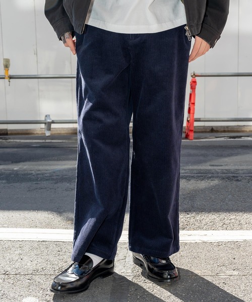 Subciety（サブサエティ）の「Corduroy wide pants（その他パンツ・メンズ・ブラック/オフホワイト/グレー/ダークグリーン/ネイビー・マルチサイズ）」の5枚目の写真