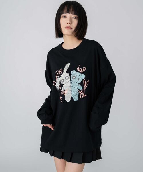 WEGO（ウィゴー）の「WEGO/アソートグラフィックロンT（Tシャツ/カットソー・メンズ・その他6/その他4/その他7/その他9/その他8/その他10/その他1/その他2/その他3/その他5・MEDIUM/LARGE）」の4枚目の写真