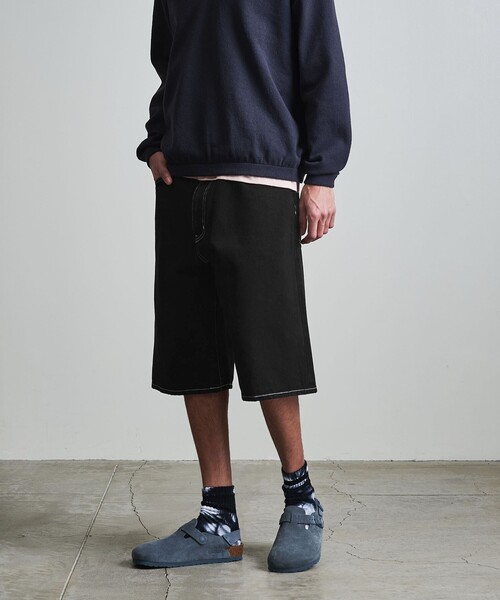 ZOZO限定】 デニム バギー ショーツ（デニムパンツ）｜info