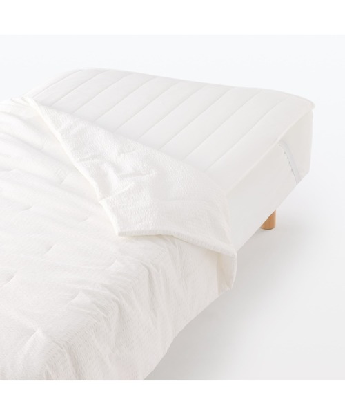 綿 サッカー織 薄掛ふとん／D 180×200cm（寝具）｜無印