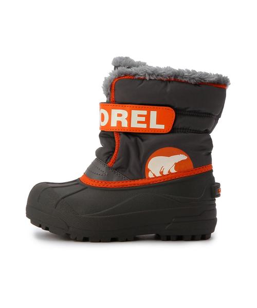 SOREL（ソレル）の「【SOREL(ソレル)】SNOWBOOTS16cm-18cm◆（スニーカー・キッズ・ブラック/ダークグレー・17cm/16cm/18cm）」の4枚目の写真