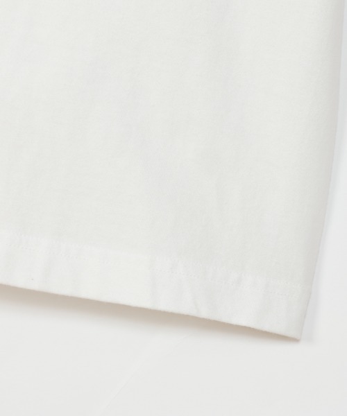 HANES(ヘインズ)の「【HANES/ヘインズ】2P CREW NECK(Tシャツ/カットソー・レディース・マルチ/ホワイト×ピンク/ベージュ系その他・M/L)」の5枚目の写真