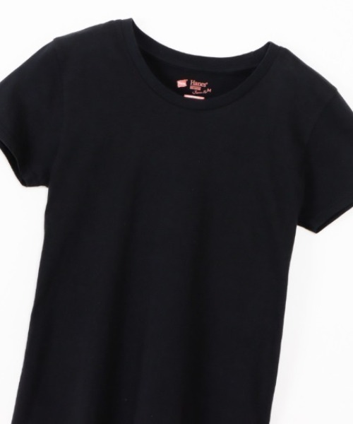 HANES(ヘインズ)の「【HANES/ヘインズ】2P CREW NECK(Tシャツ/カットソー・レディース・マルチ/ホワイト×ピンク/ベージュ系その他・M/L)」の15枚目の写真