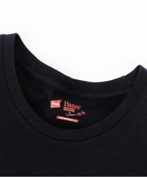 HANES(ヘインズ)の「【HANES/ヘインズ】2P CREW NECK(Tシャツ/カットソー・レディース・マルチ/ホワイト×ピンク/ベージュ系その他・M/L)」の16枚目の写真