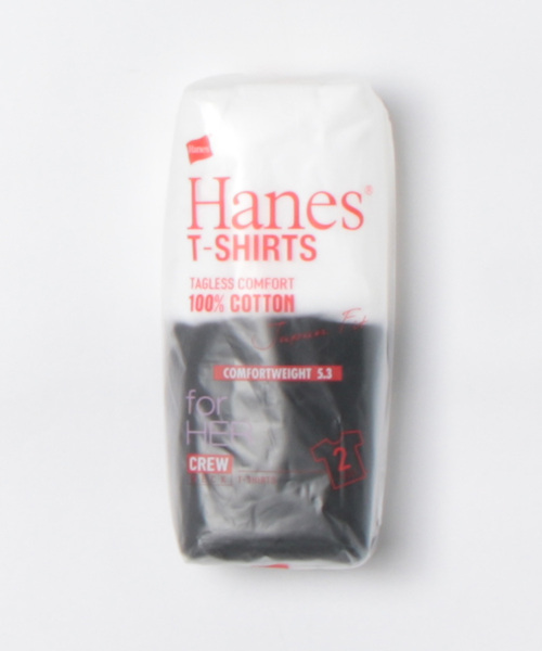 HANES(ヘインズ)の「【HANES/ヘインズ】2P CREW NECK(Tシャツ/カットソー・レディース・マルチ/ホワイト×ピンク/ベージュ系その他・M/L)」の21枚目の写真